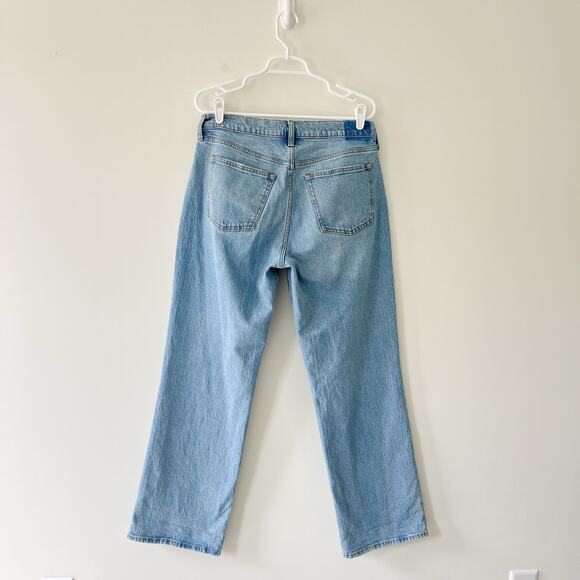 Abercrombie & Fitch The Baggy Low Rise Denim Jeans Size 28 / 6 Curve Love - Picture 5 of 13